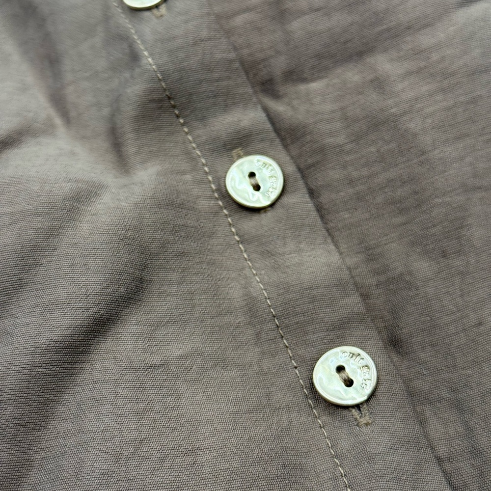 🆕 CULT GAIA 🧿 NWOT Romia Button-Detail Dress, Affogato Brown - Sz L - Picture 11 of 13